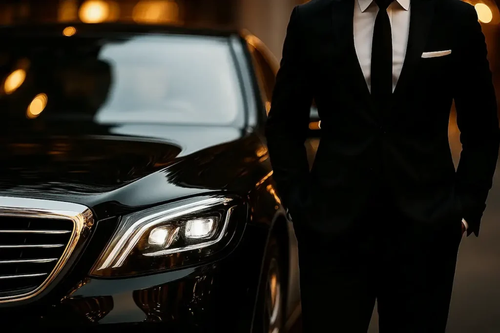Costume chauffeur prive de luxe