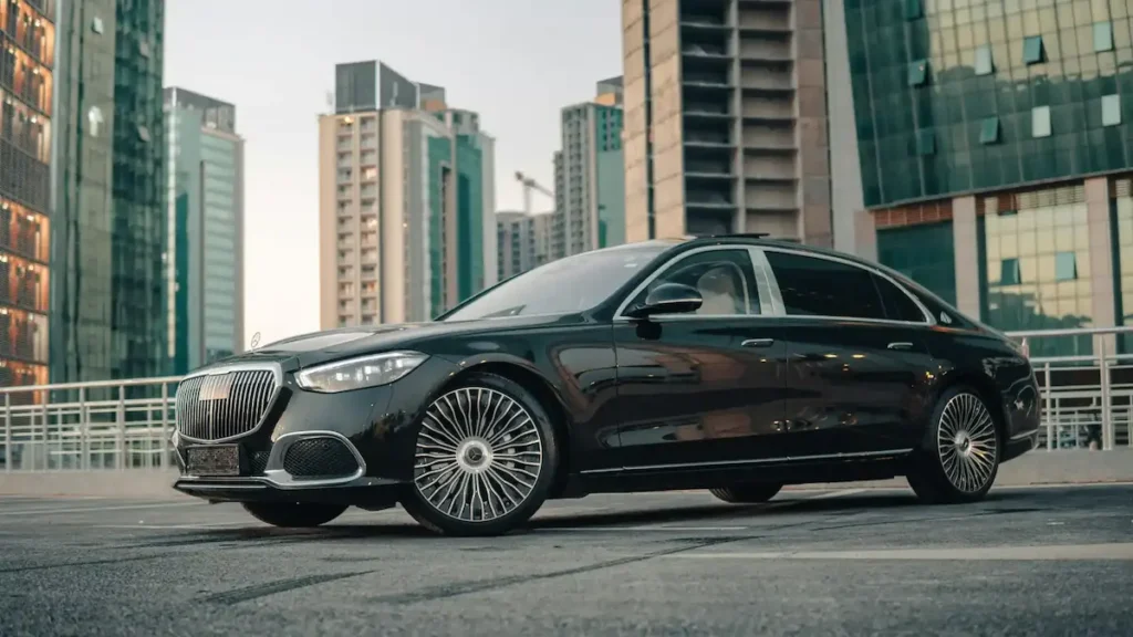 Mercedes urbaine chauffeur vip